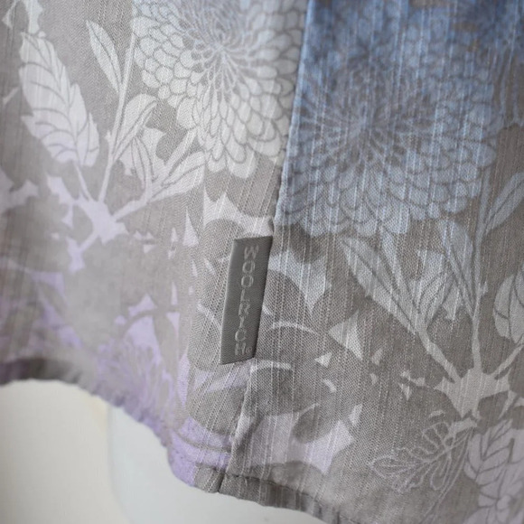 Woolrich Floral Shirt Sz S Button Down Roll Tab Sleeve 100% Cotton Boho Artsy - Picture 8 of 14